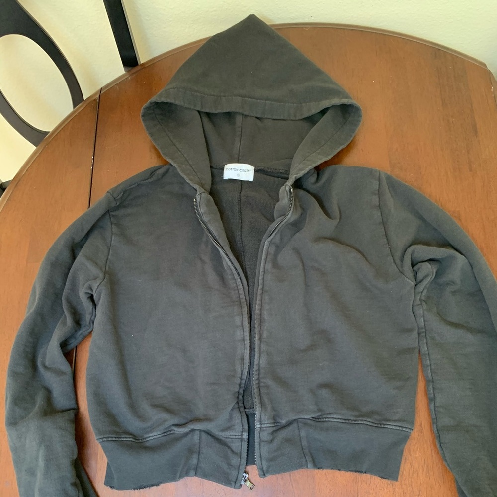 Cotton Citizen crop hoodie small